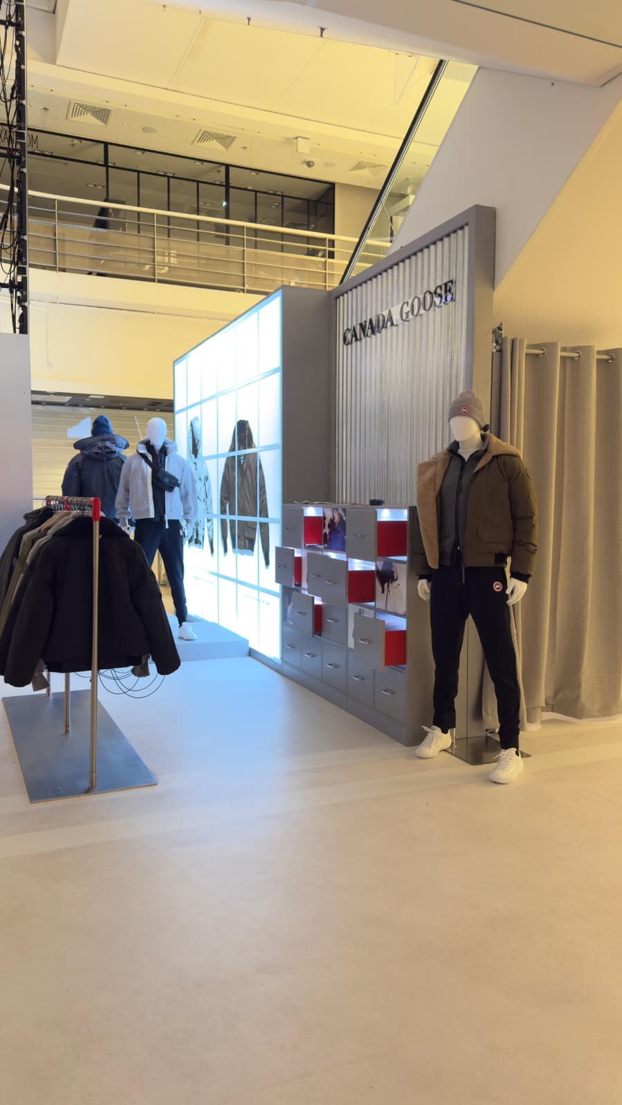 Popup store aménagé par MountWork