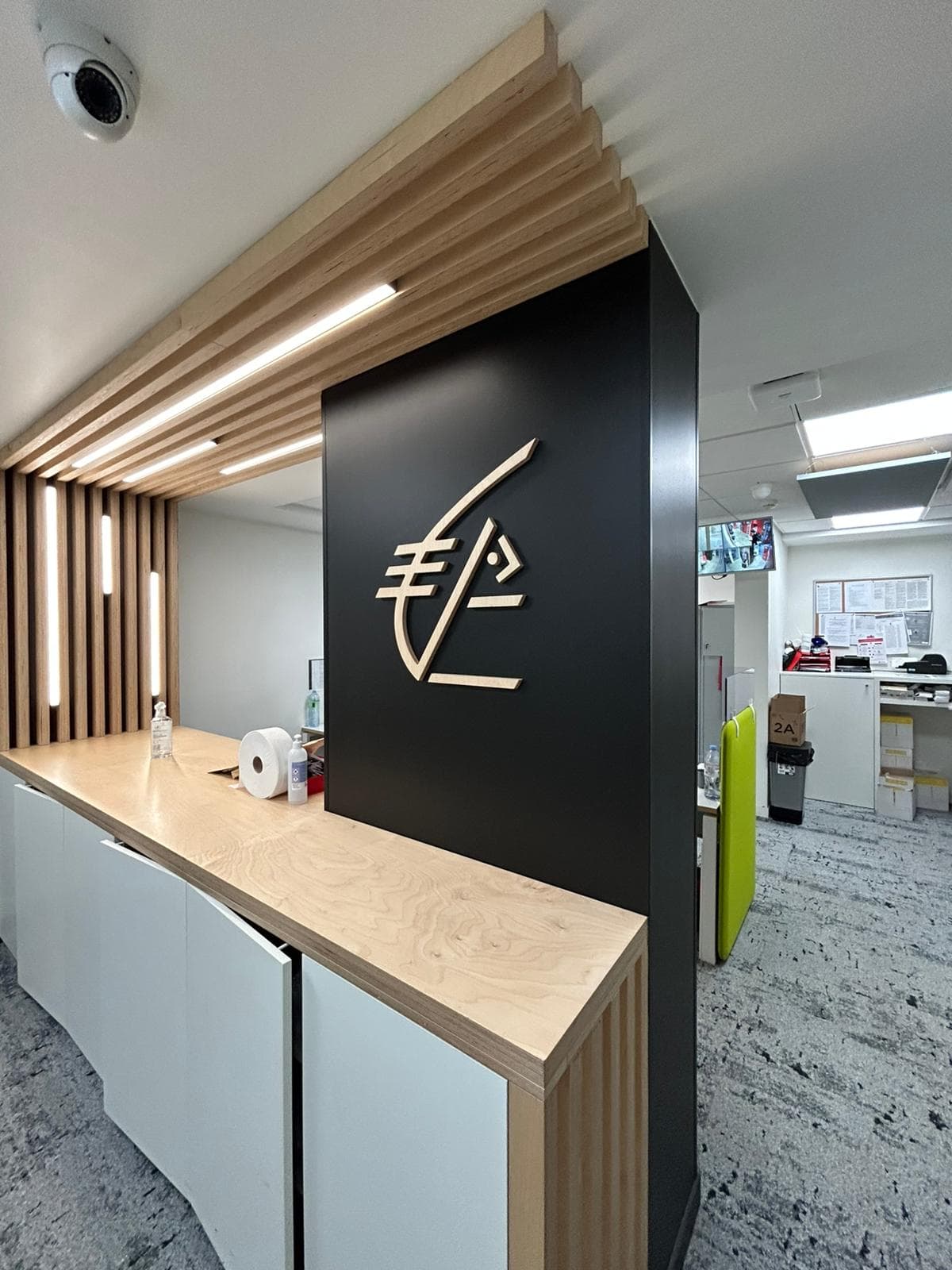 Agence bancaire à Paris