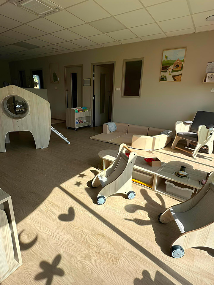 Projet de rénovation et aménagement : une micro-crèche à Enval