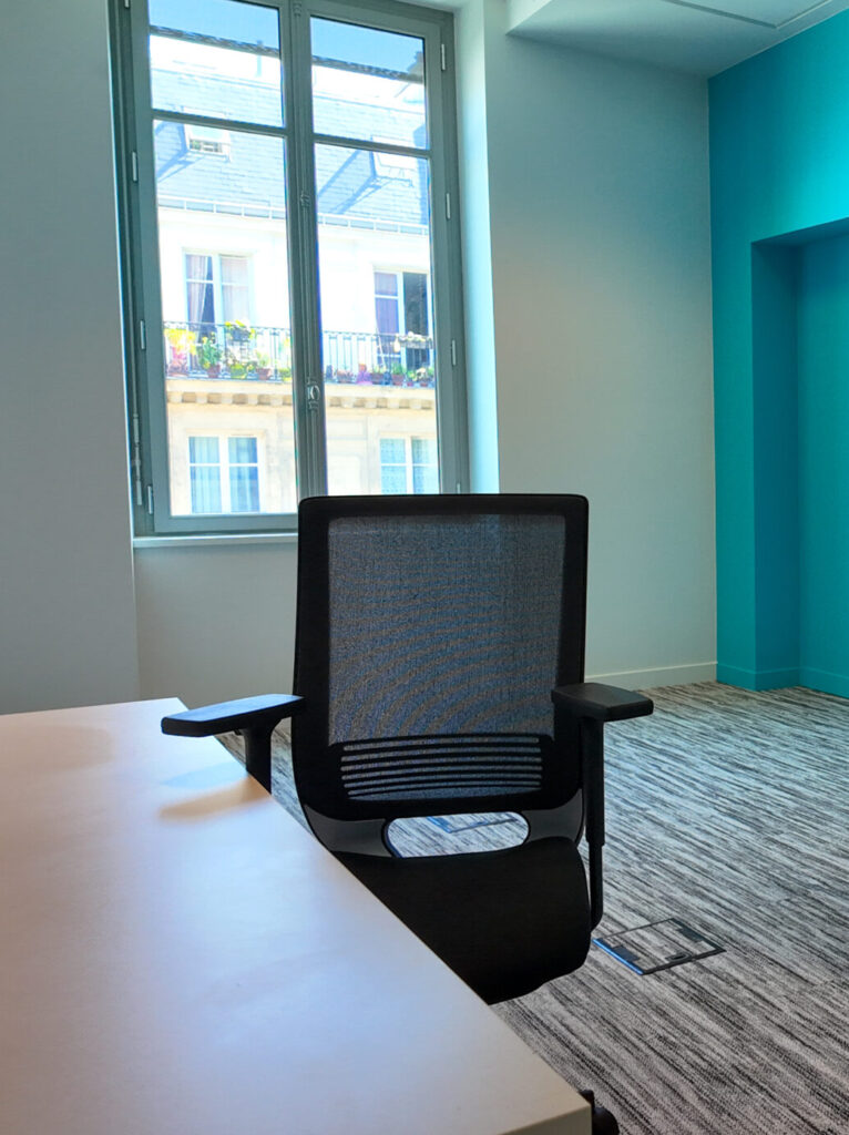 Aménagement de 500m² de bureaux près de la Gare Saint-Lazare à Paris